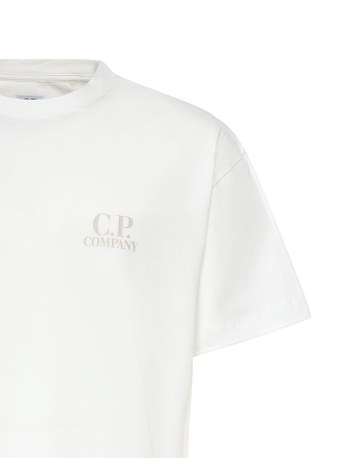 C.p. Company T-Shirts And Polos Gauze White