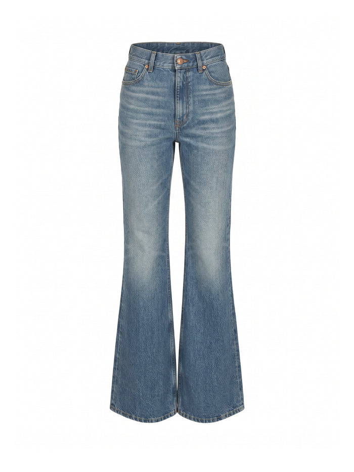 Chloè Rtw Faded Indigo Cotton