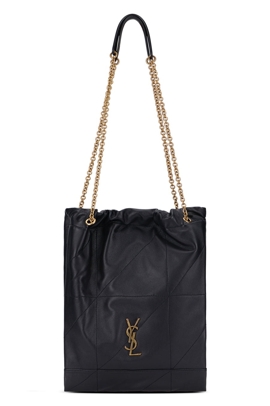 Shoulder Bag Nappa Leather Black Lambskin