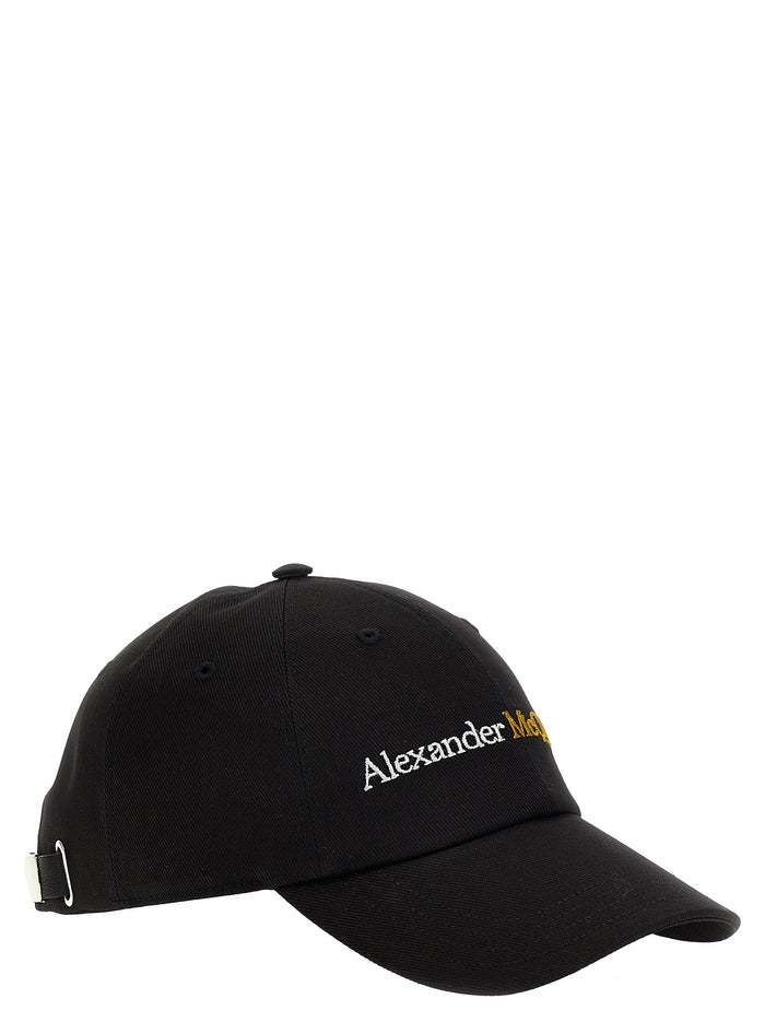 Logo cap Black Cotton Hat