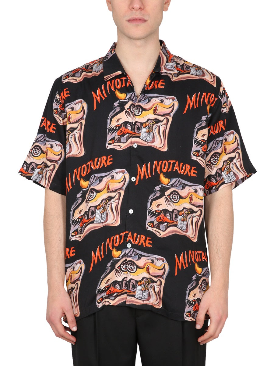 Minotaure Shirt Black Lyocell