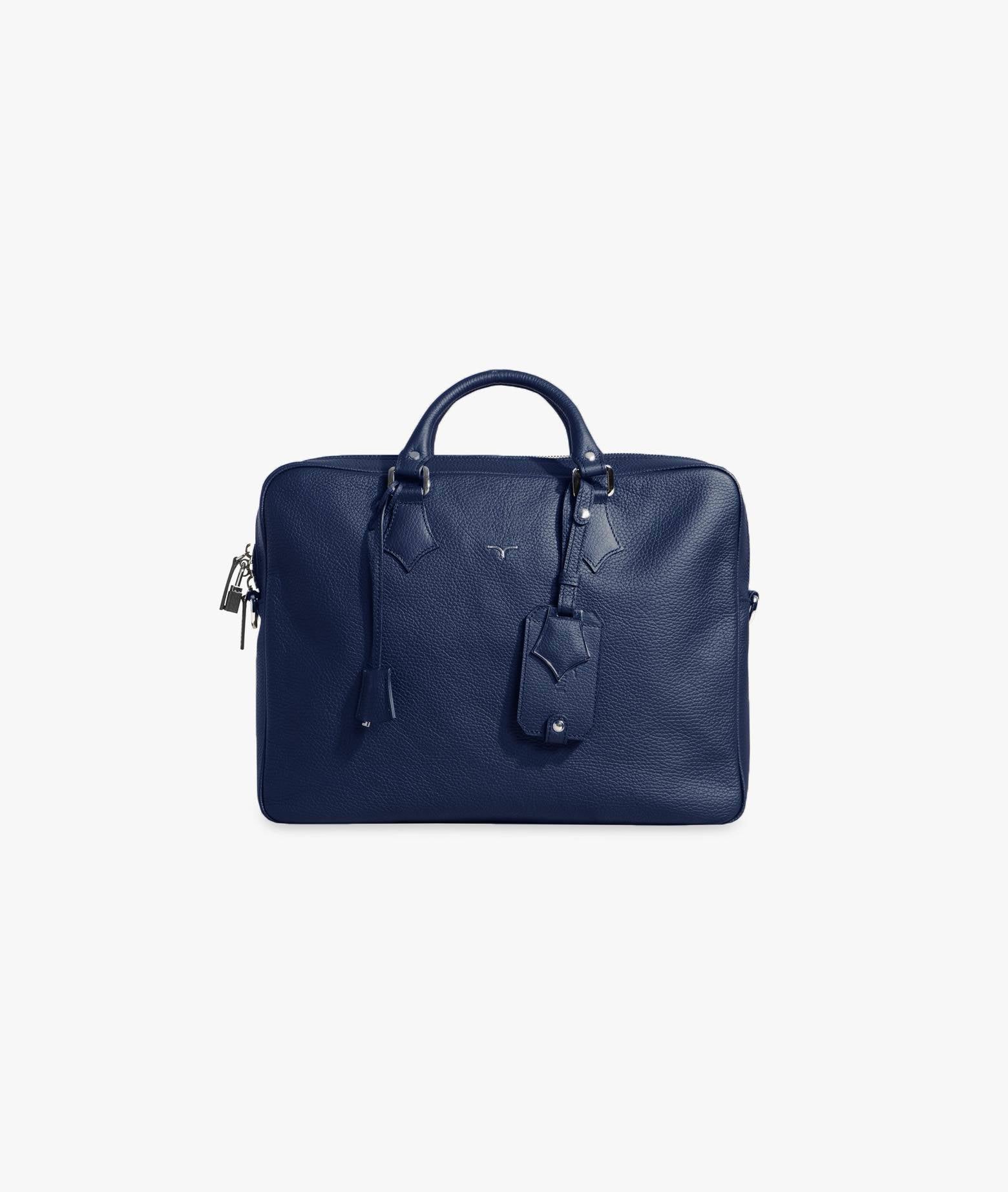 Briefcase Piazza Affari Blue Bag