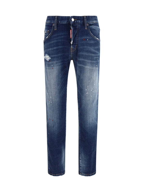 Dsquared2 99% cotton jeans in navy