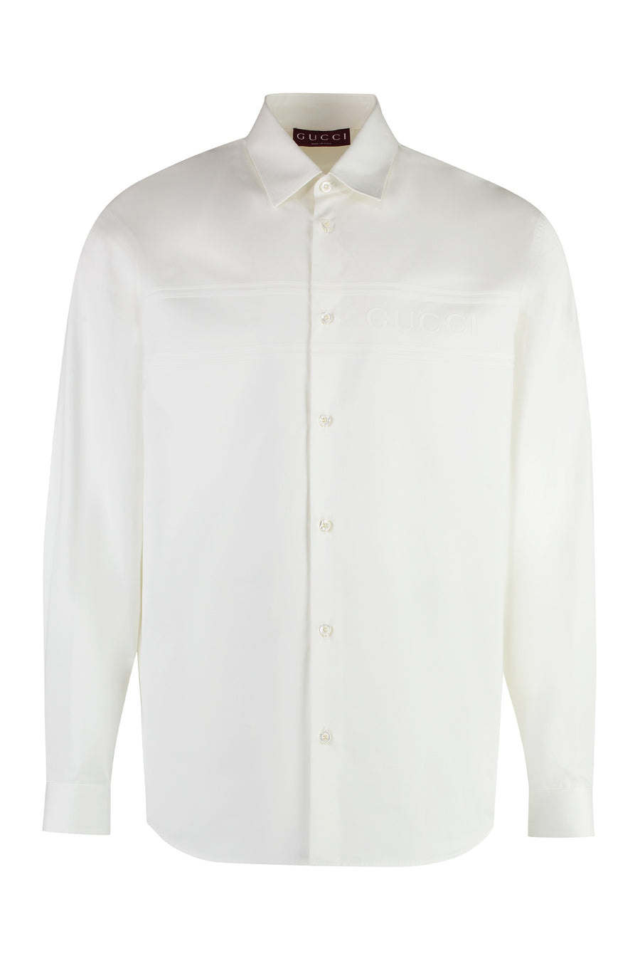 Gucci Cotton Shirt White Elastane