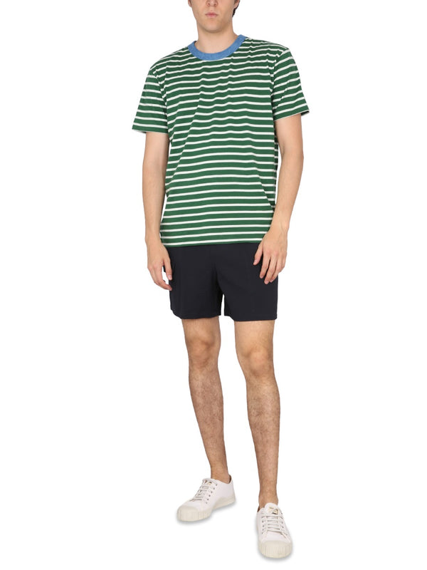 Bermuda Holdon Shorts Blue Cotton