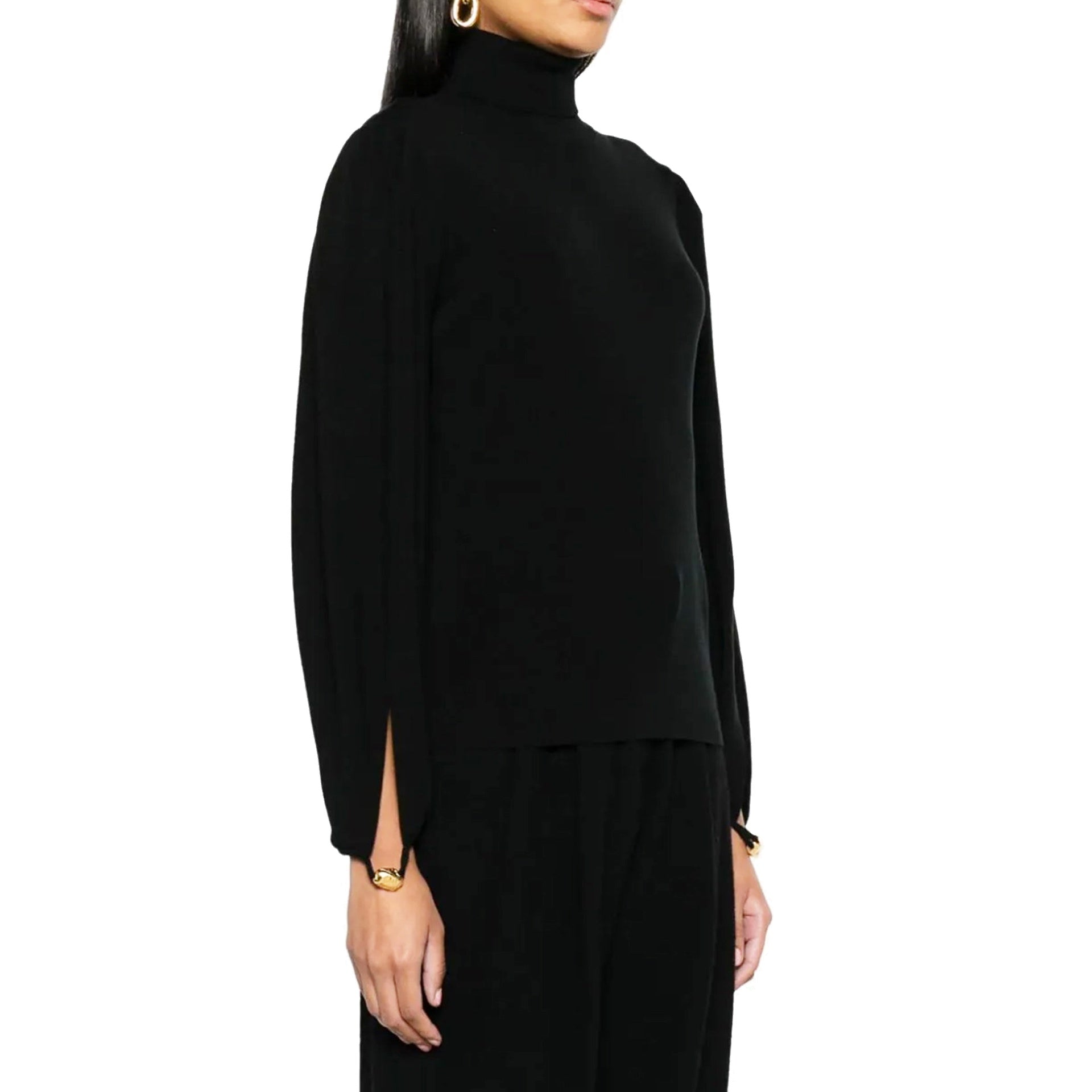 Chloé Wool Sweater Black Polyamide