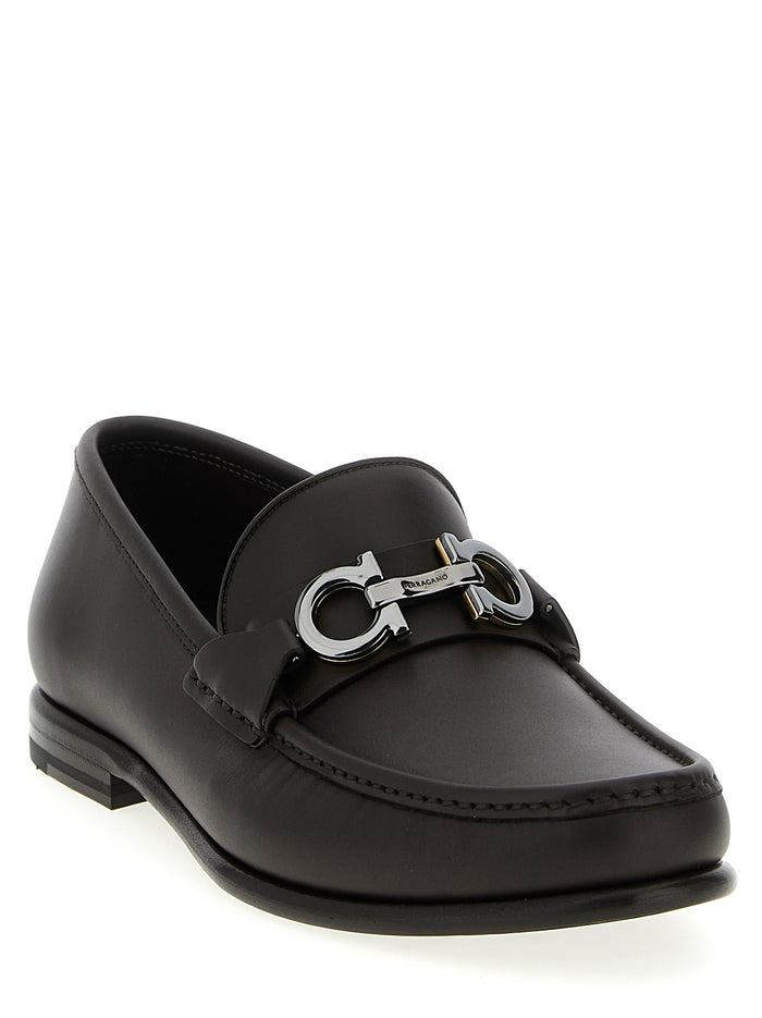 Avril loafers Brown Calfskin Leather (bos Taurus)