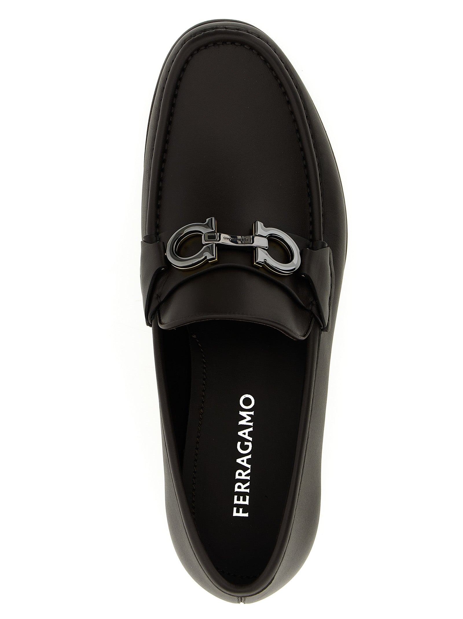Avril loafers Brown Calfskin Leather (bos Taurus)