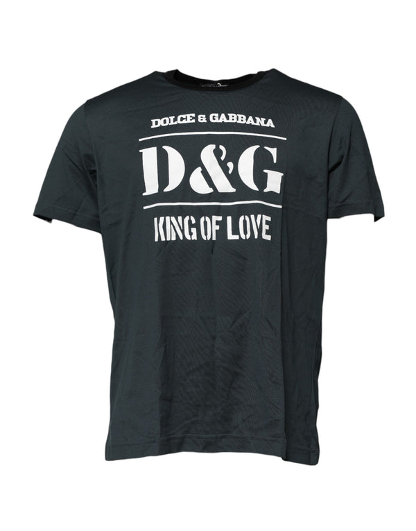 Dolce & Gabbana 100% Cotton t-shirt in black