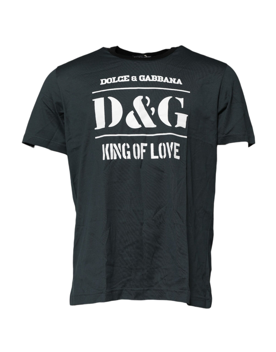 Dolce & Gabbana 100% Cotton t-shirt in black