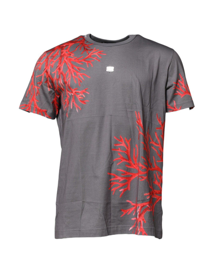 Dolce & Gabbana 100% Cotton t-shirt in gray