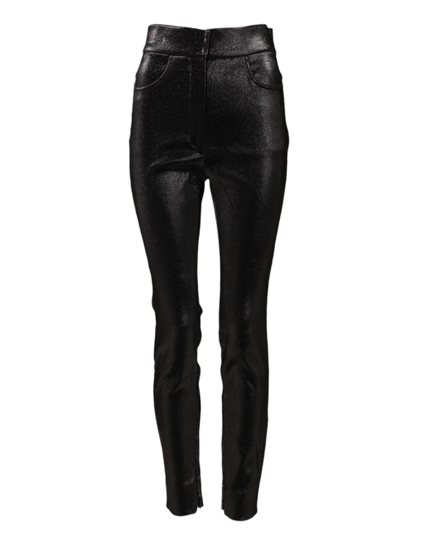 Dolce & Gabbana 41% Cotton 33% Nylon 21% Polyester 5% Elastane trousers in black