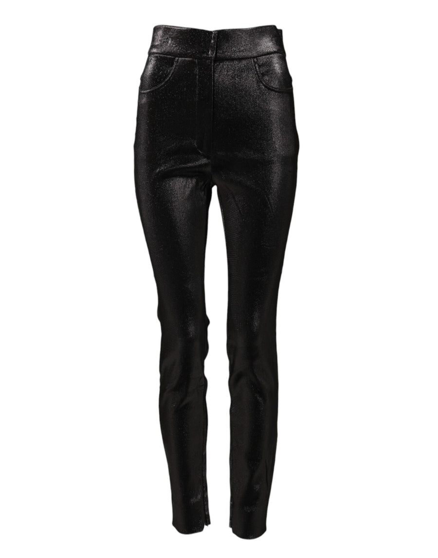 Dolce & Gabbana 41% Cotton 33% Nylon 21% Polyester 5% Elastane trousers in black