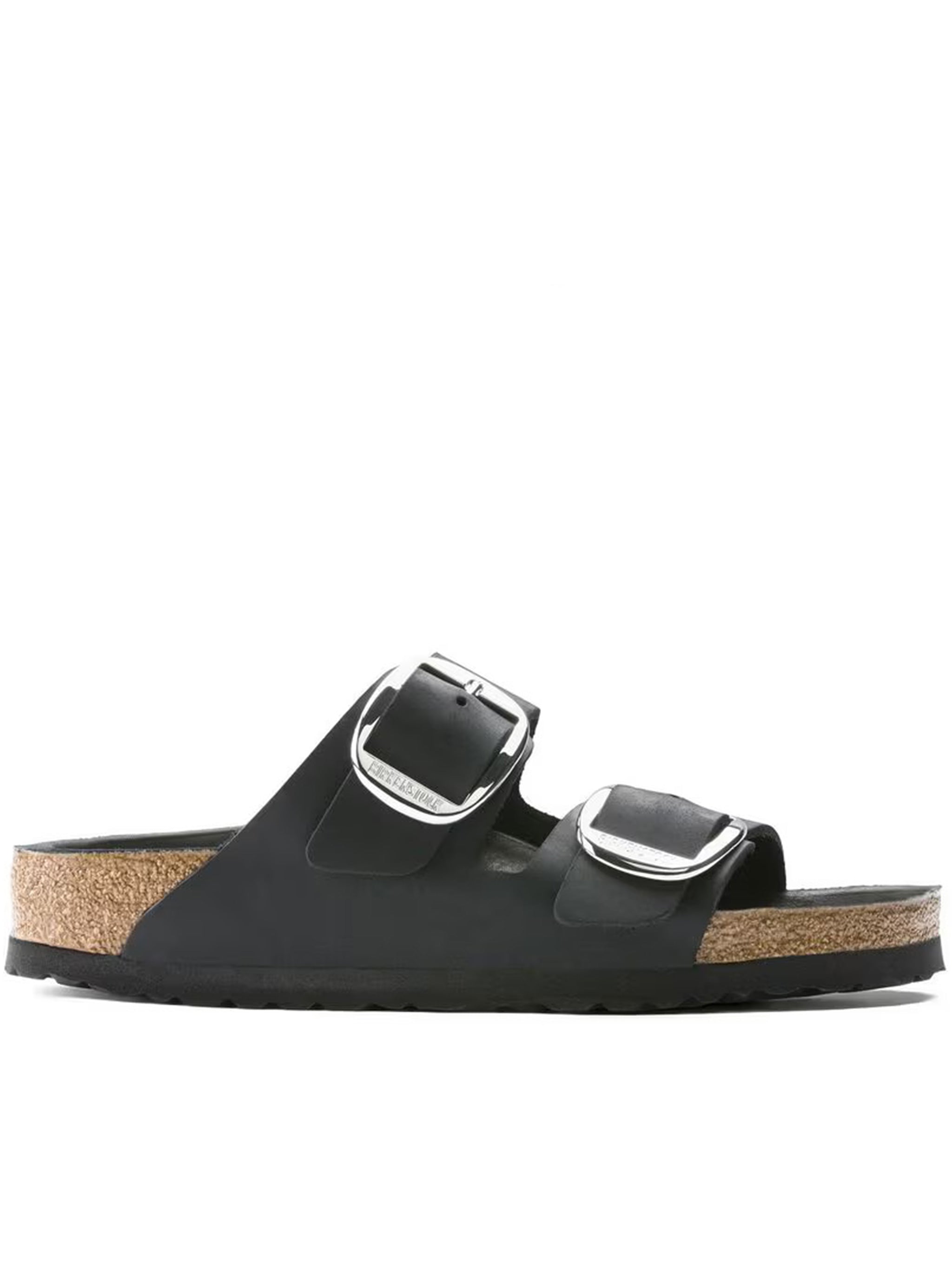 Arizona Big Buckle Black Leather | Pelle Calzature