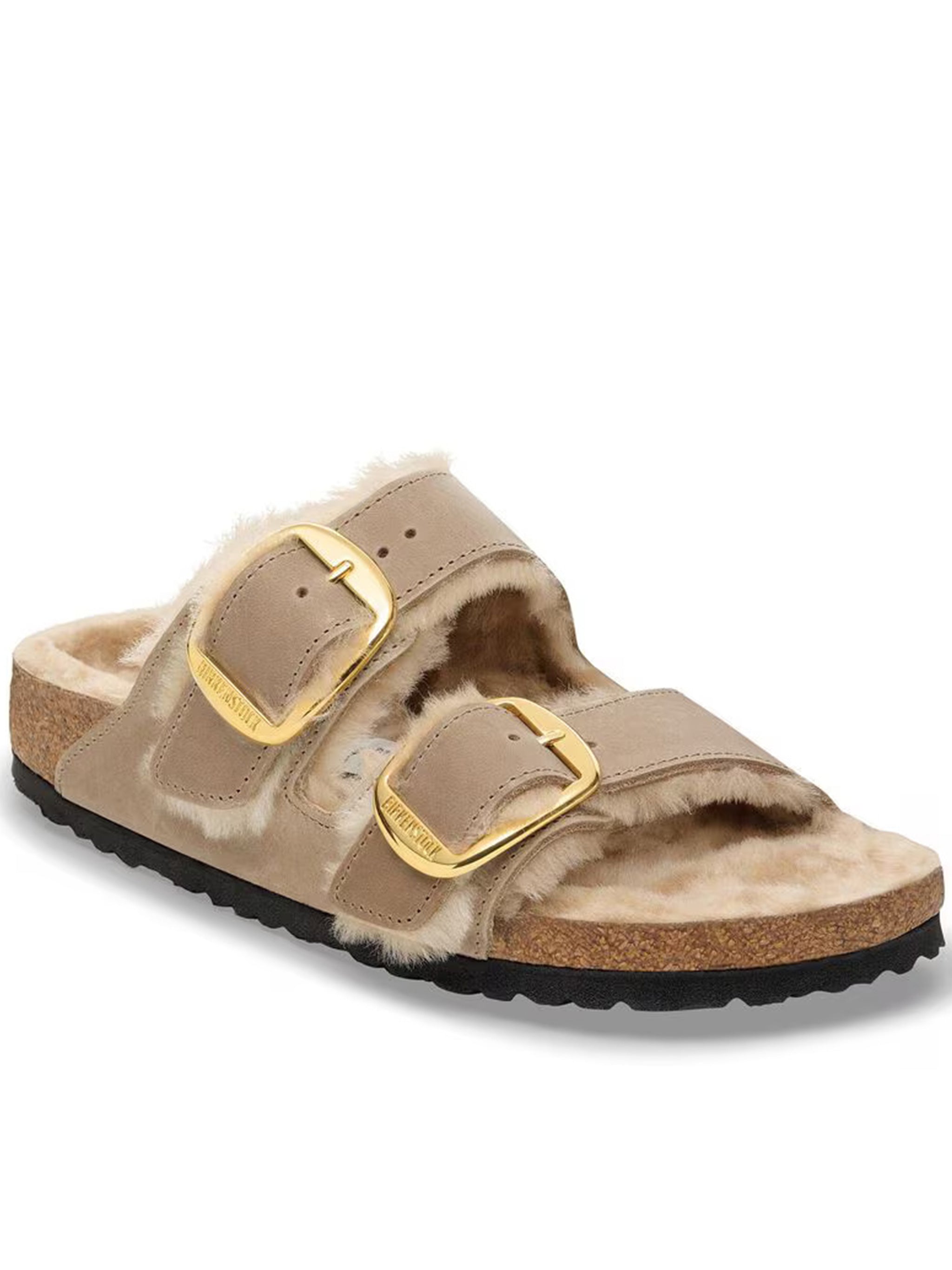 Arizona Big Buckle Shearl Brown Leather | Calzature