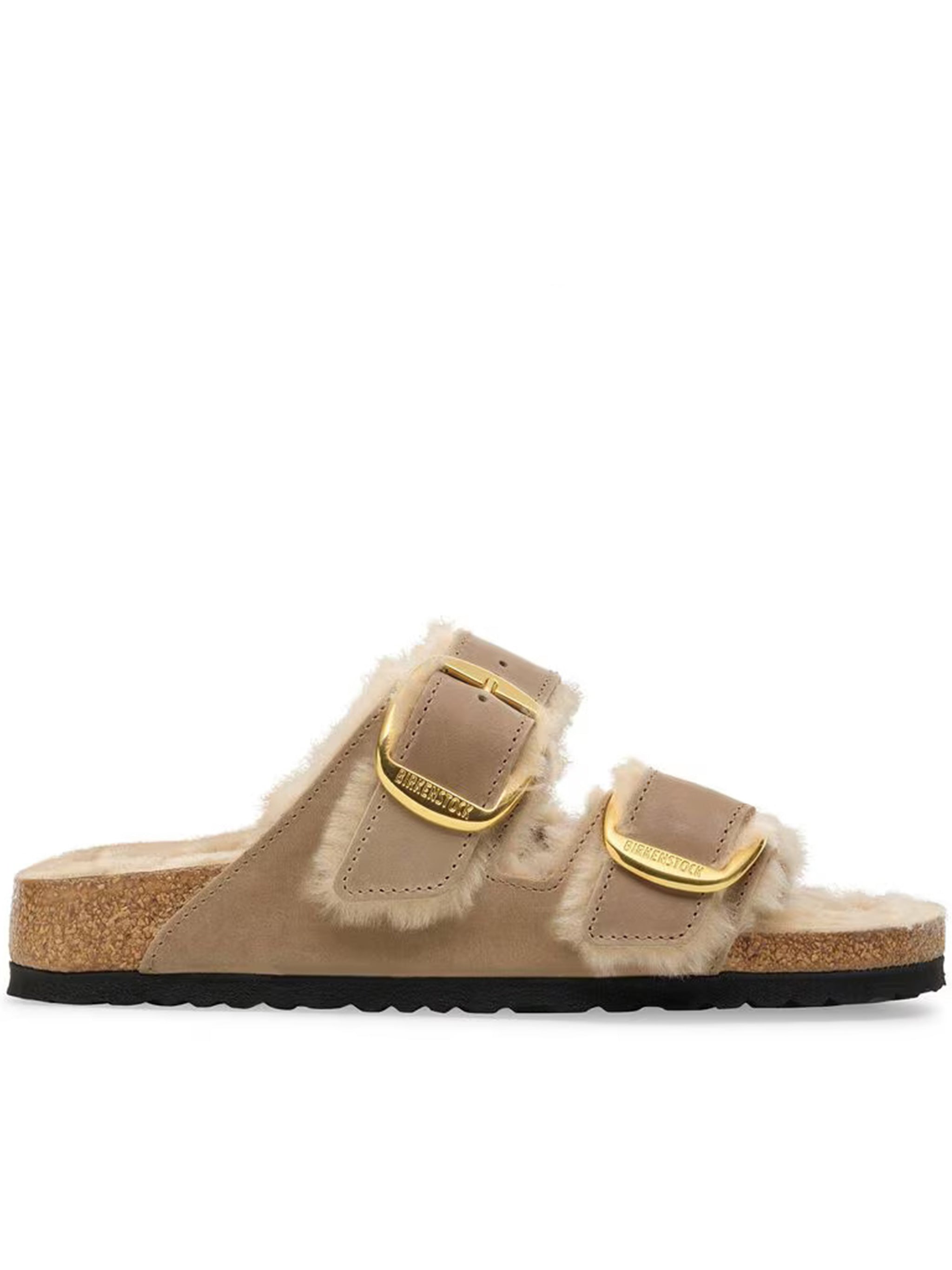 Arizona Big Buckle Shearl Brown Leather | Calzature