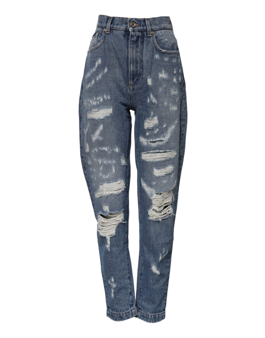 Dolce & Gabbana 80% Cotton jeans in blue