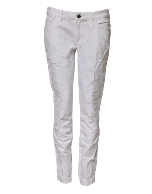 Dolce & Gabbana 100% Cotton jeans in white