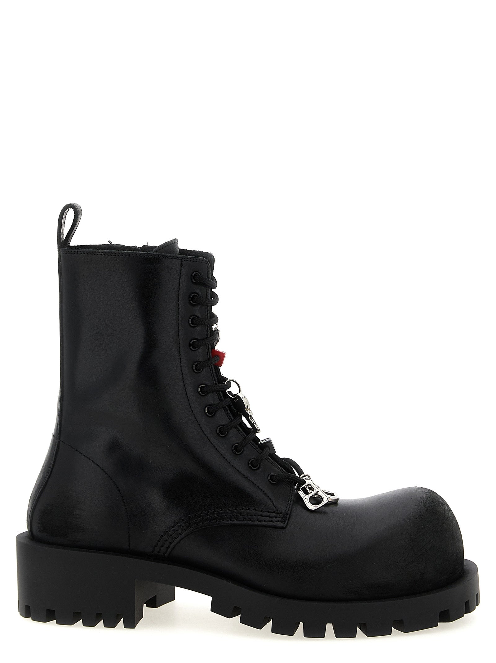 Hummer amphibians Black Bull Leather Boots, Ankle Boots