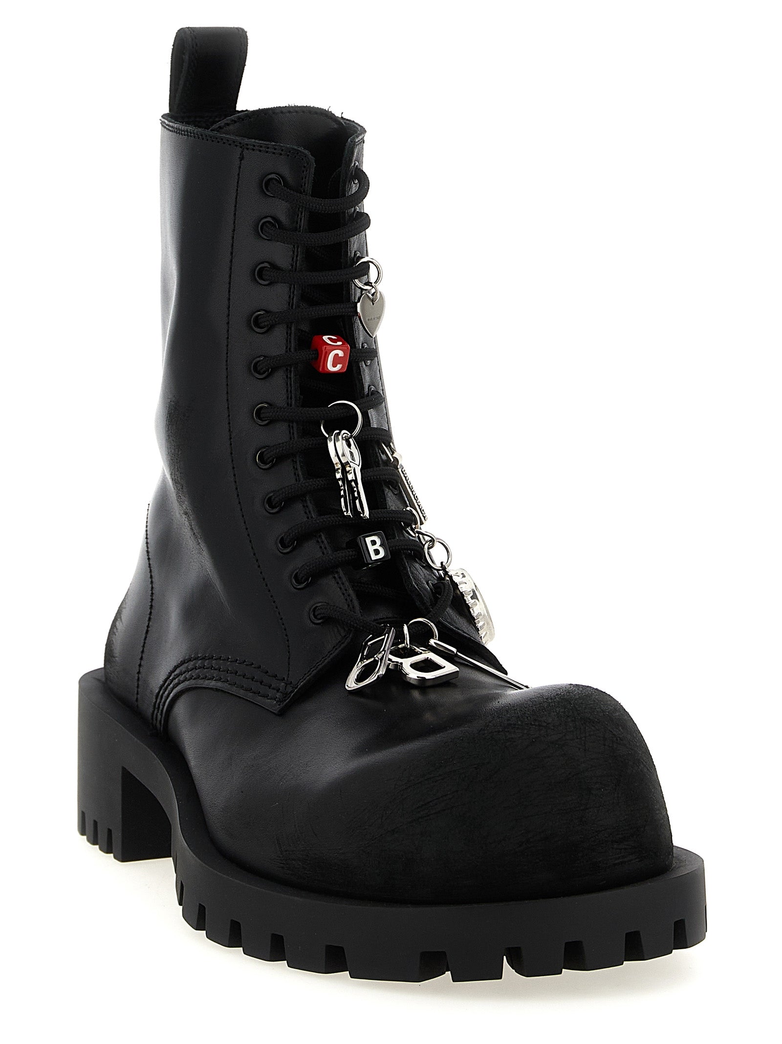 Hummer amphibians Black Bull Leather Boots, Ankle Boots