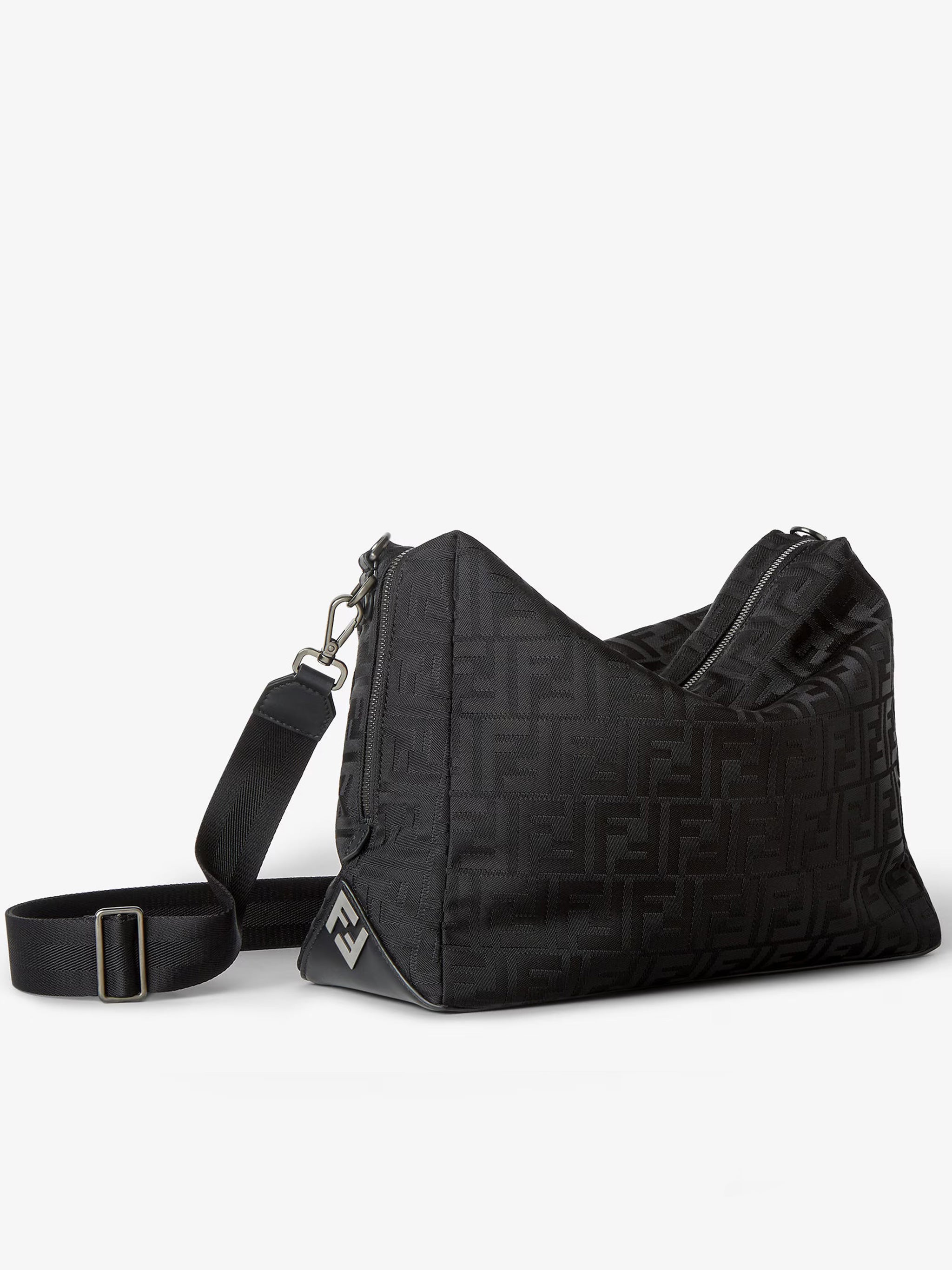 Lui L Black Nylon | Borsa