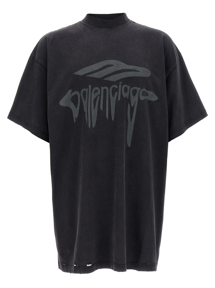 3B Liquefied T-shirt Black Cotton