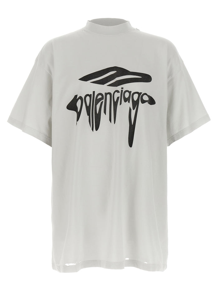 3B Liquefied T-shirt White Cotton