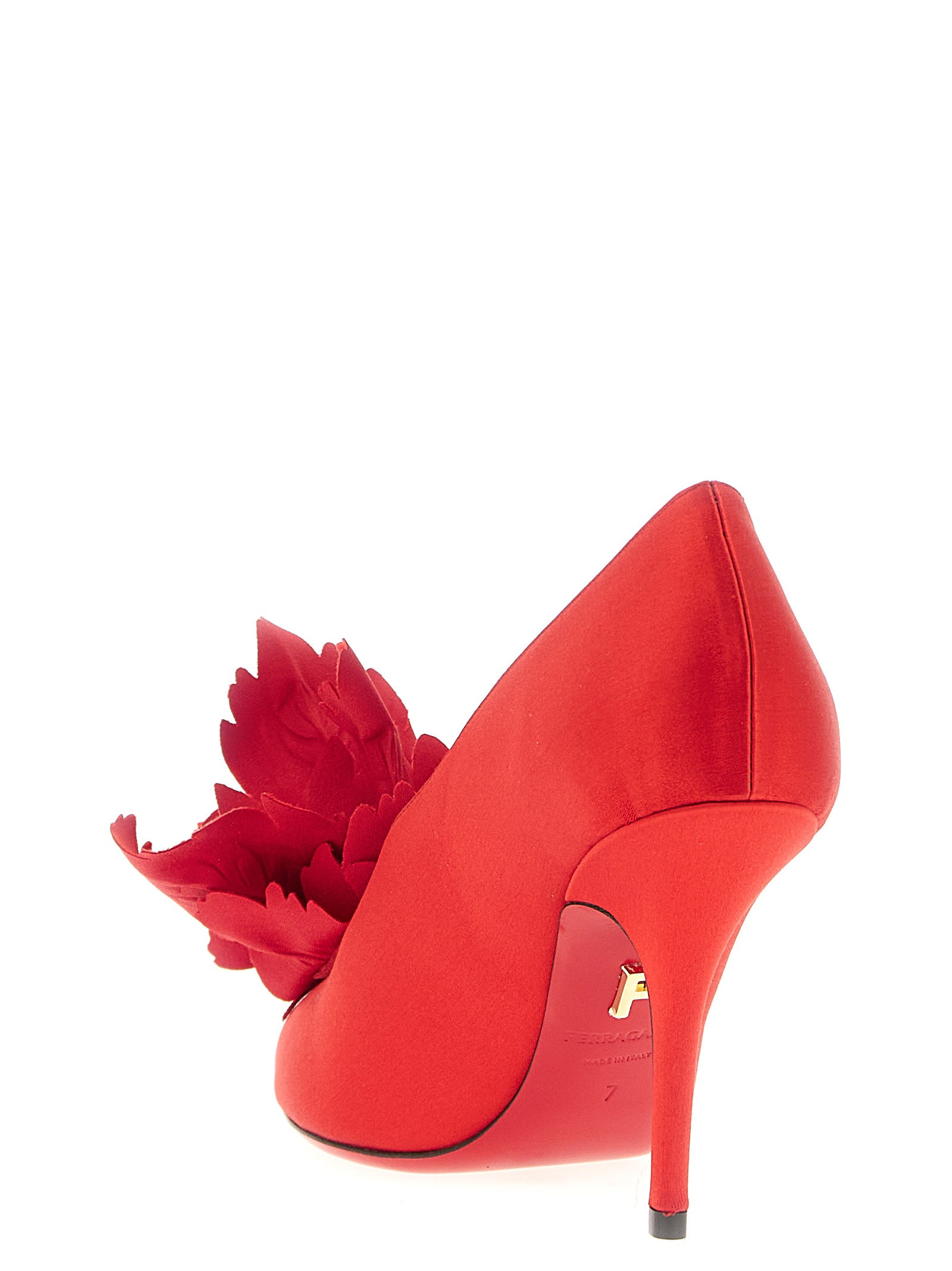 Galia pumps Red Viscose