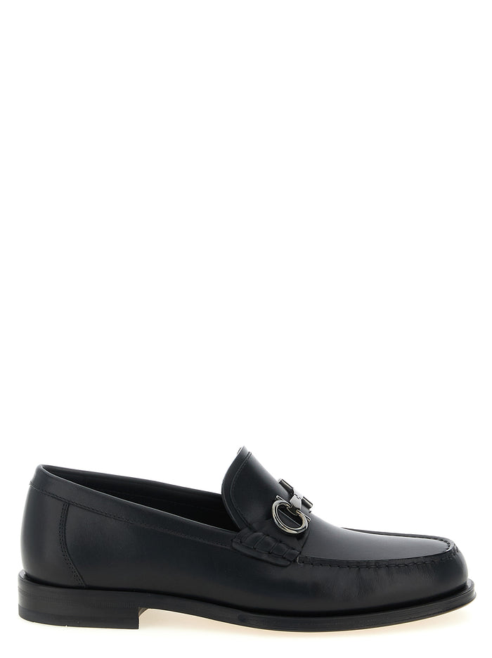 Teatro loafers Black Calfskin Leather (bos Taurus)