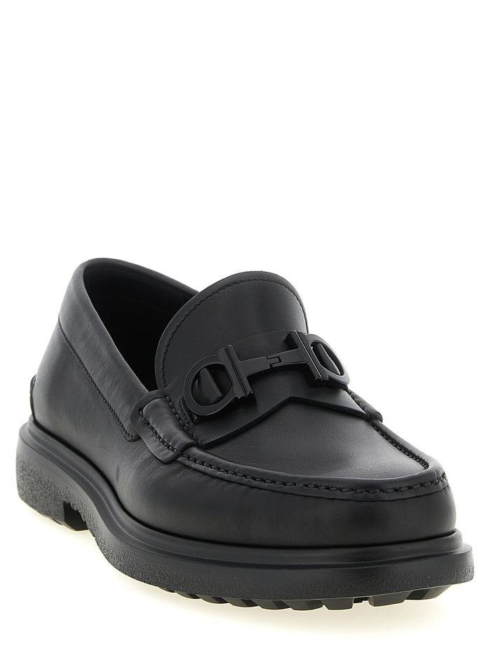 Tobias loafers Black Calfskin Leather (bos Taurus)