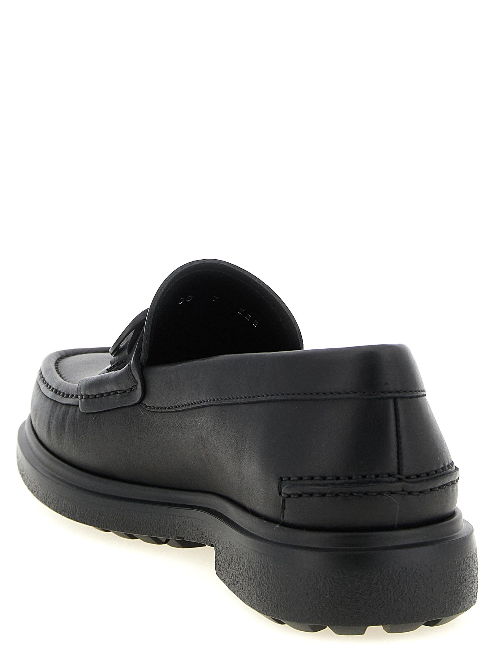 Tobias loafers Black Calfskin Leather (bos Taurus)