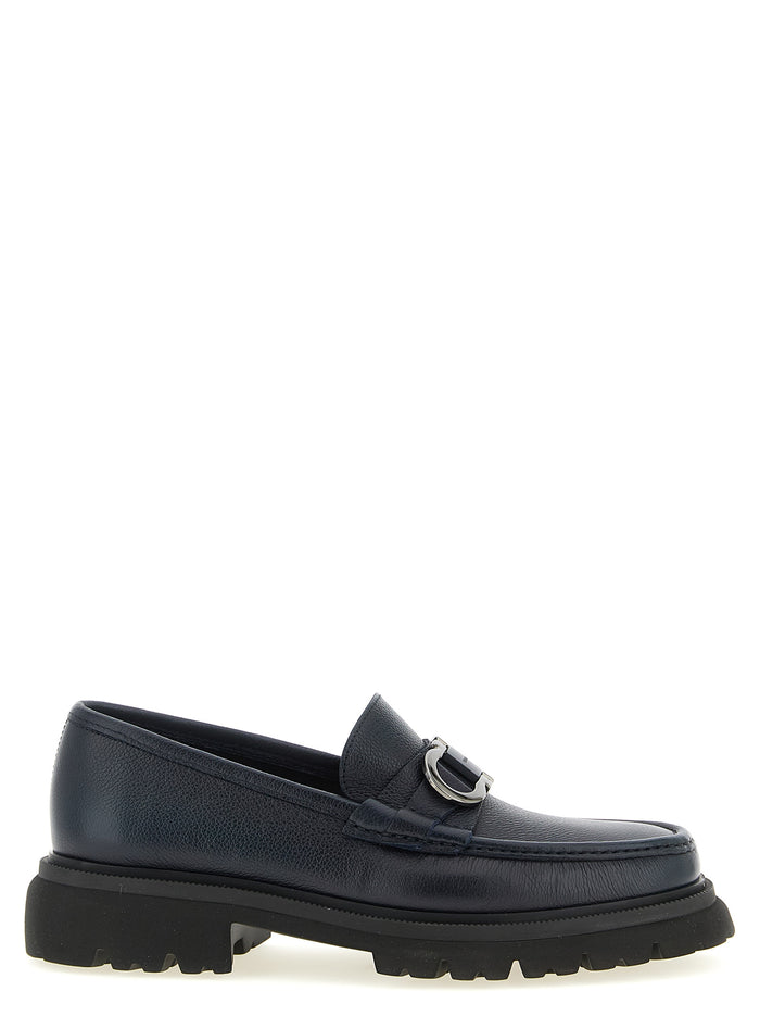 Cocoon loafers Blue Calfskin Leather (bos Taurus)