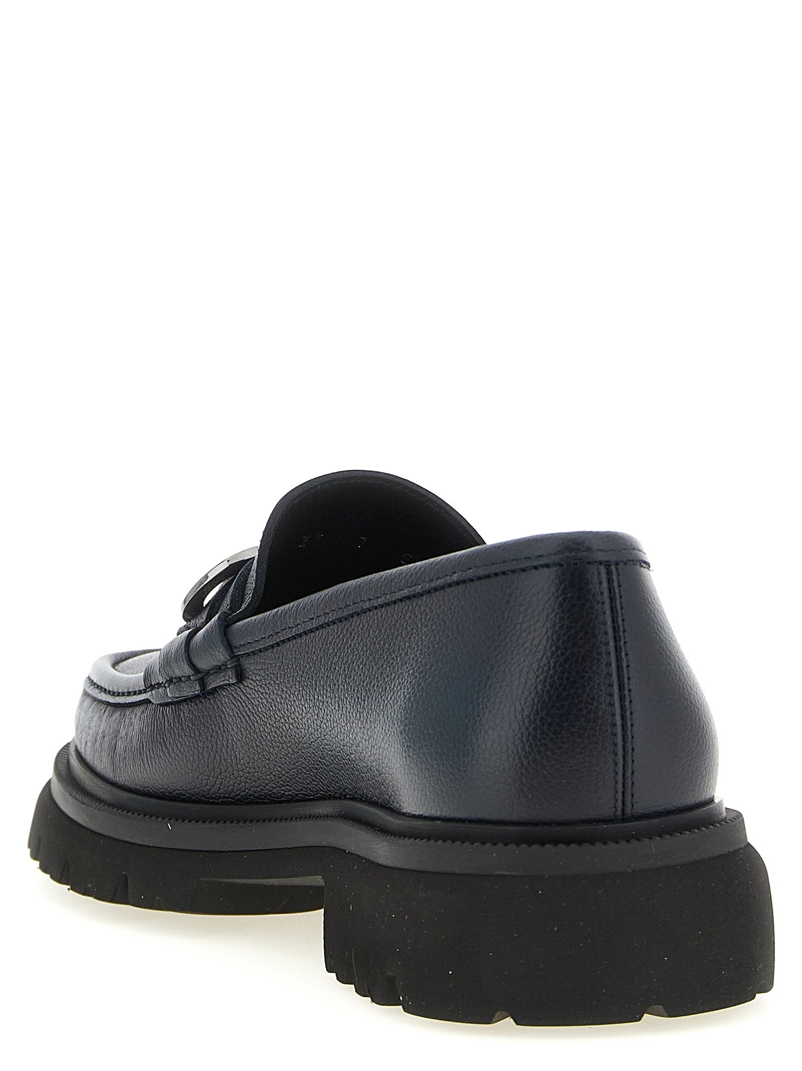 Cocoon loafers Blue Calfskin Leather (bos Taurus)
