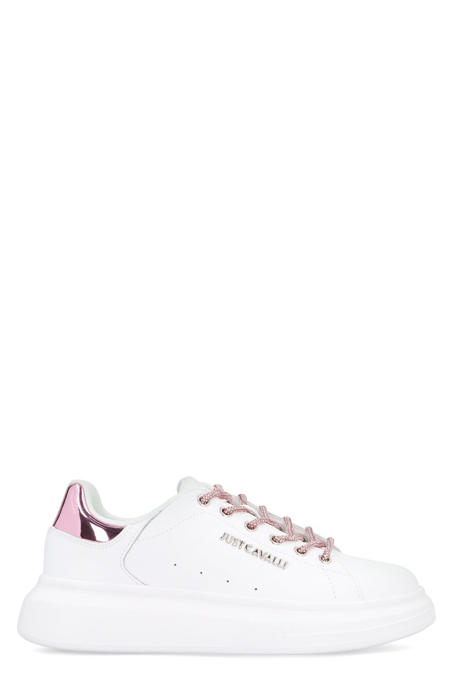 Leather Low-Top Sneakers White Trainers