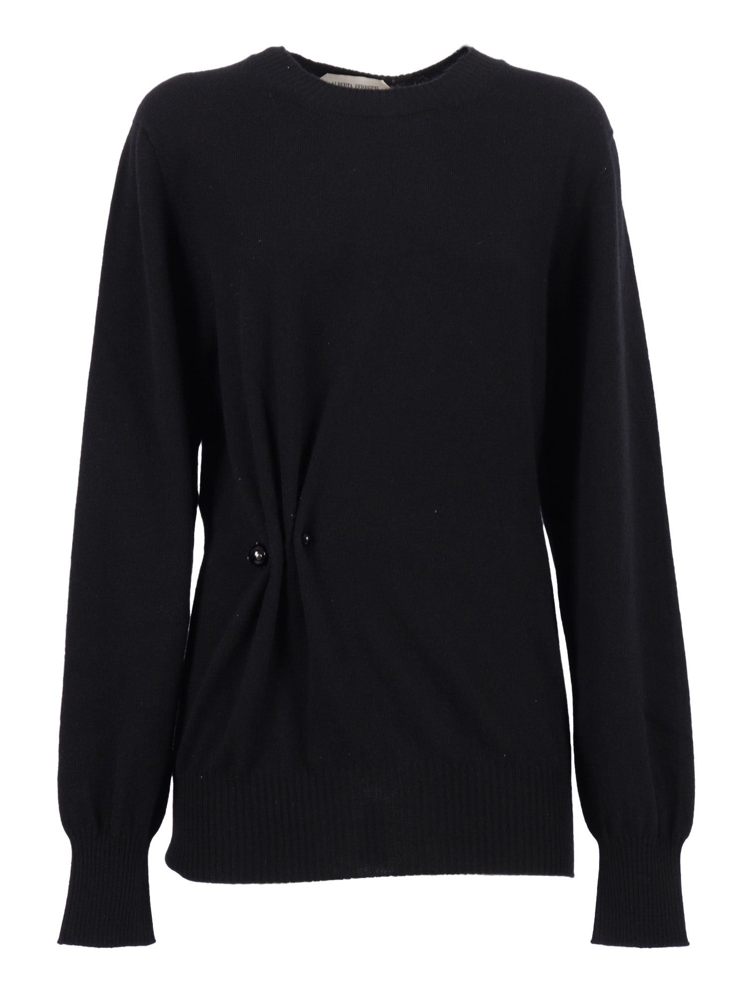 Sweater Black Cashmere Crewneck