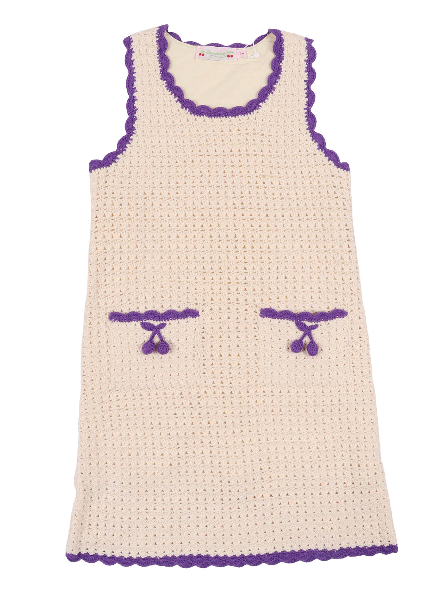 LALI DRESS White Cotton Lining