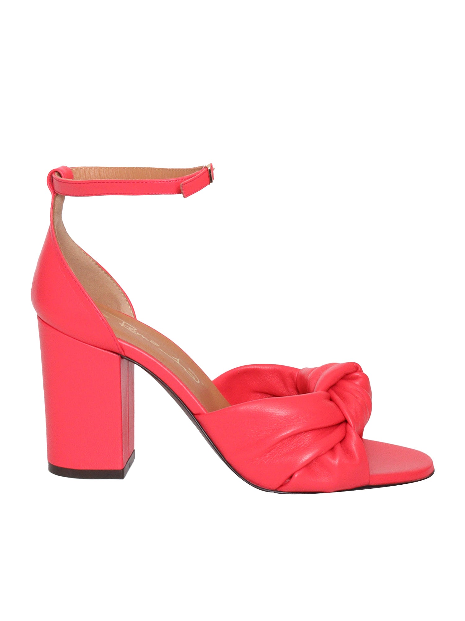 Tom red sandals Leather Sole
