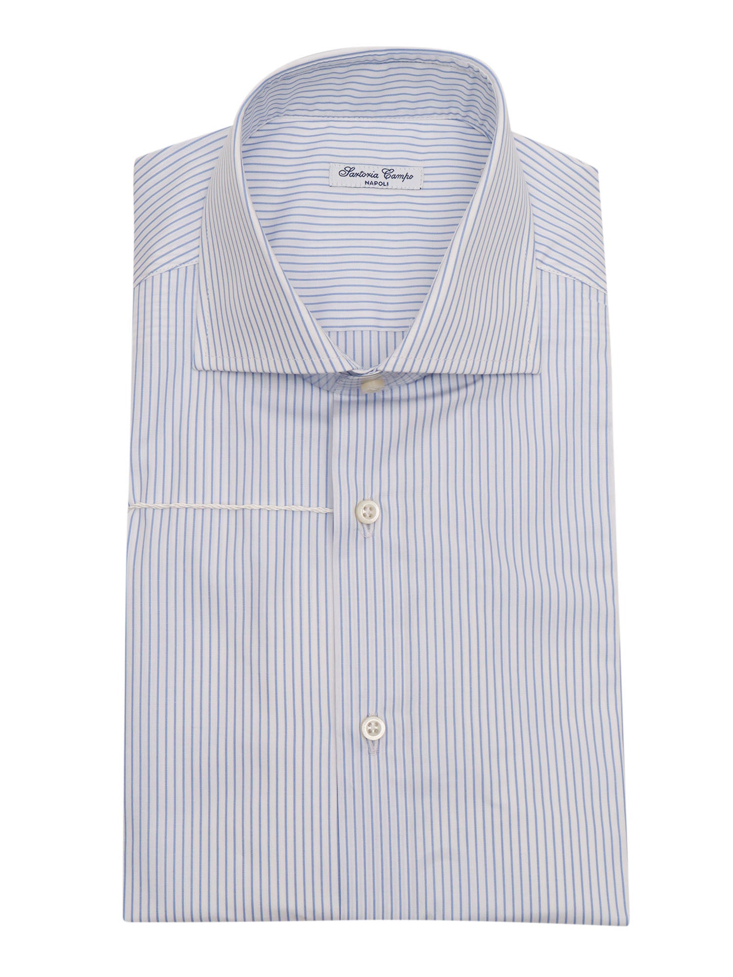 Mens Shirt Light Blue Cotton