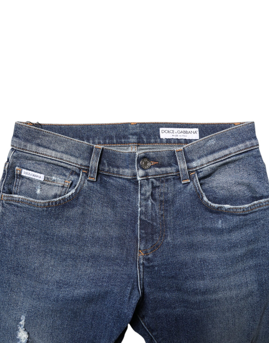 Dolce & Gabbana 100% Cotton jeans in blue