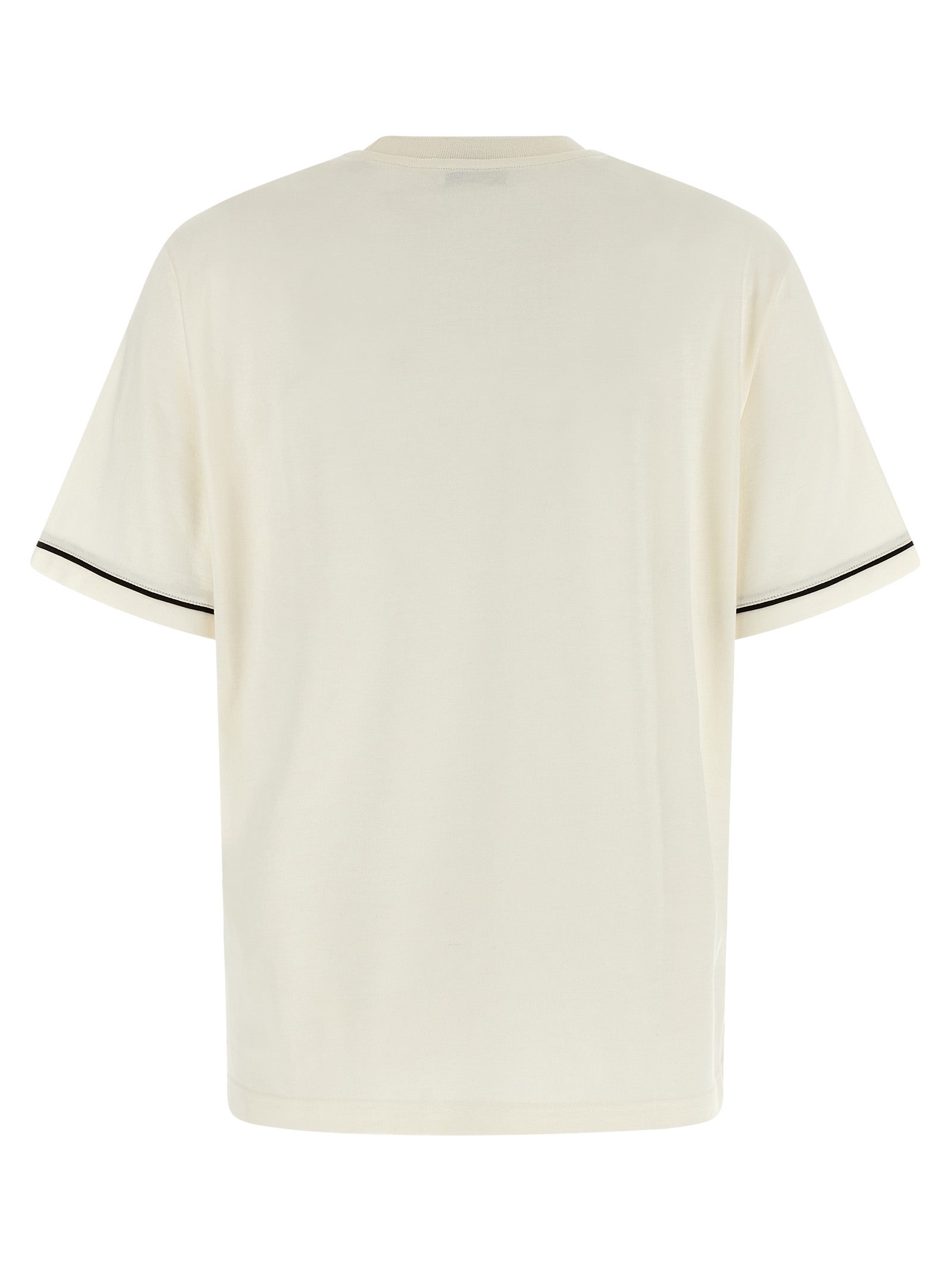 Gancini T-shirt Beige Cotton Cachemire