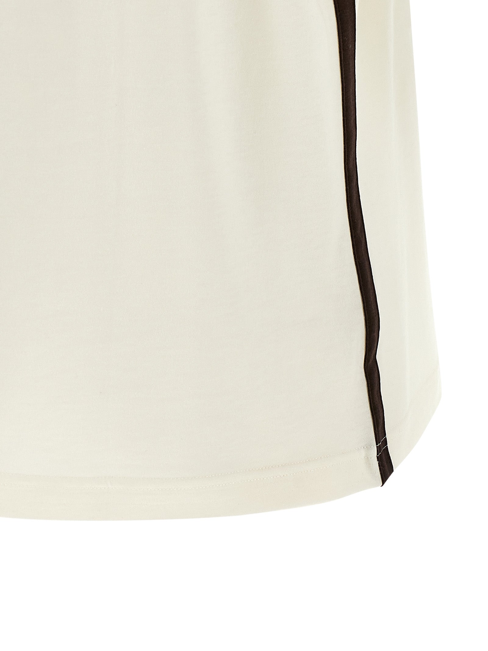 Gancini T-shirt Beige Cotton Cachemire