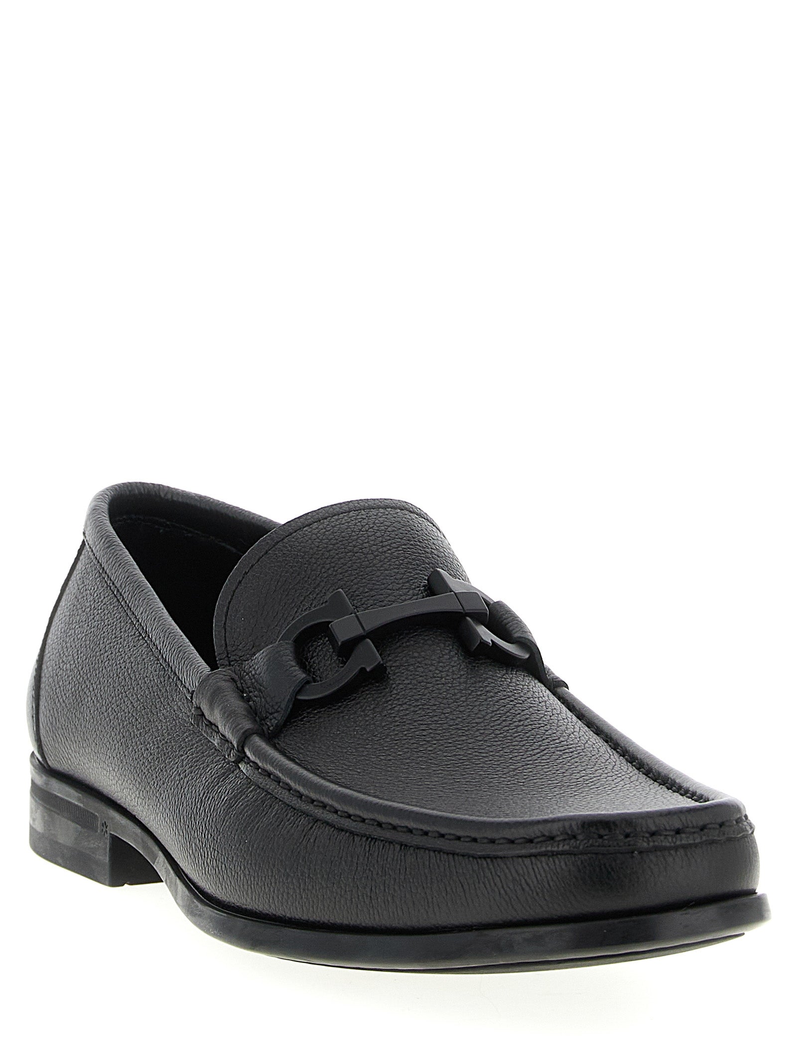Grandioso 2 loafers Black Calfskin Leather (bos Taurus)