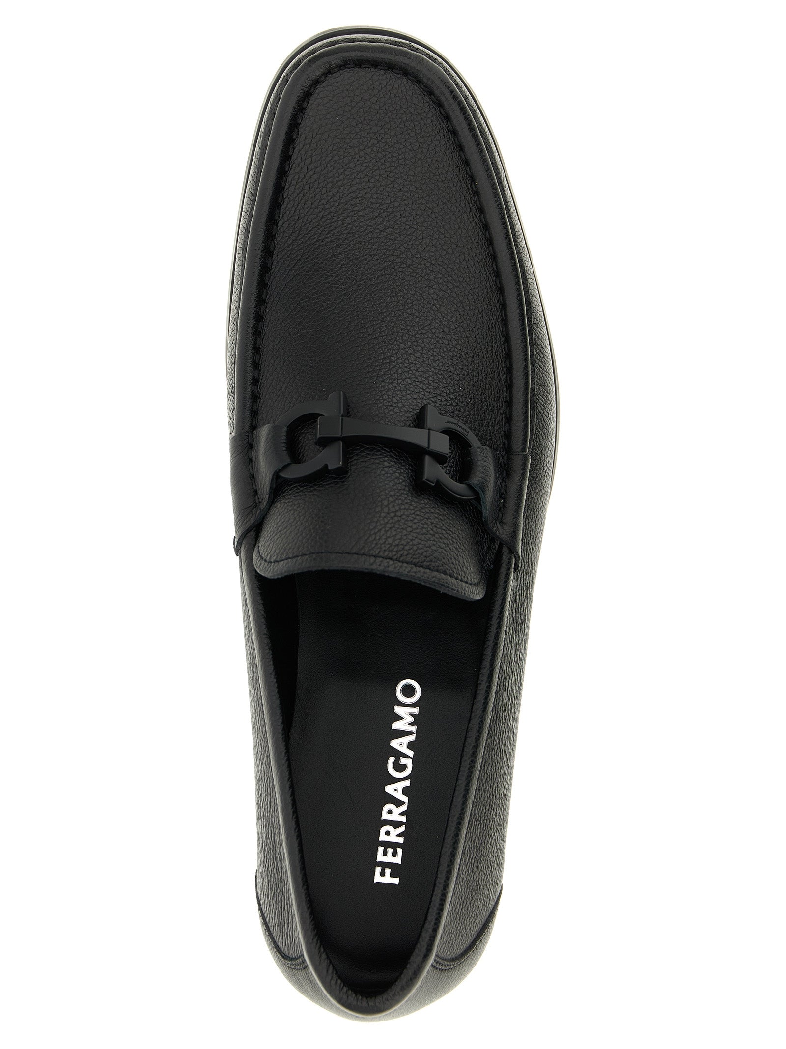 Grandioso 2 loafers Black Calfskin Leather (bos Taurus)
