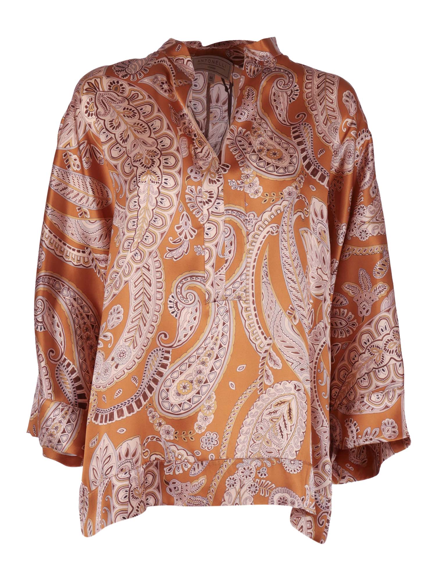 Shirt Beige Silk