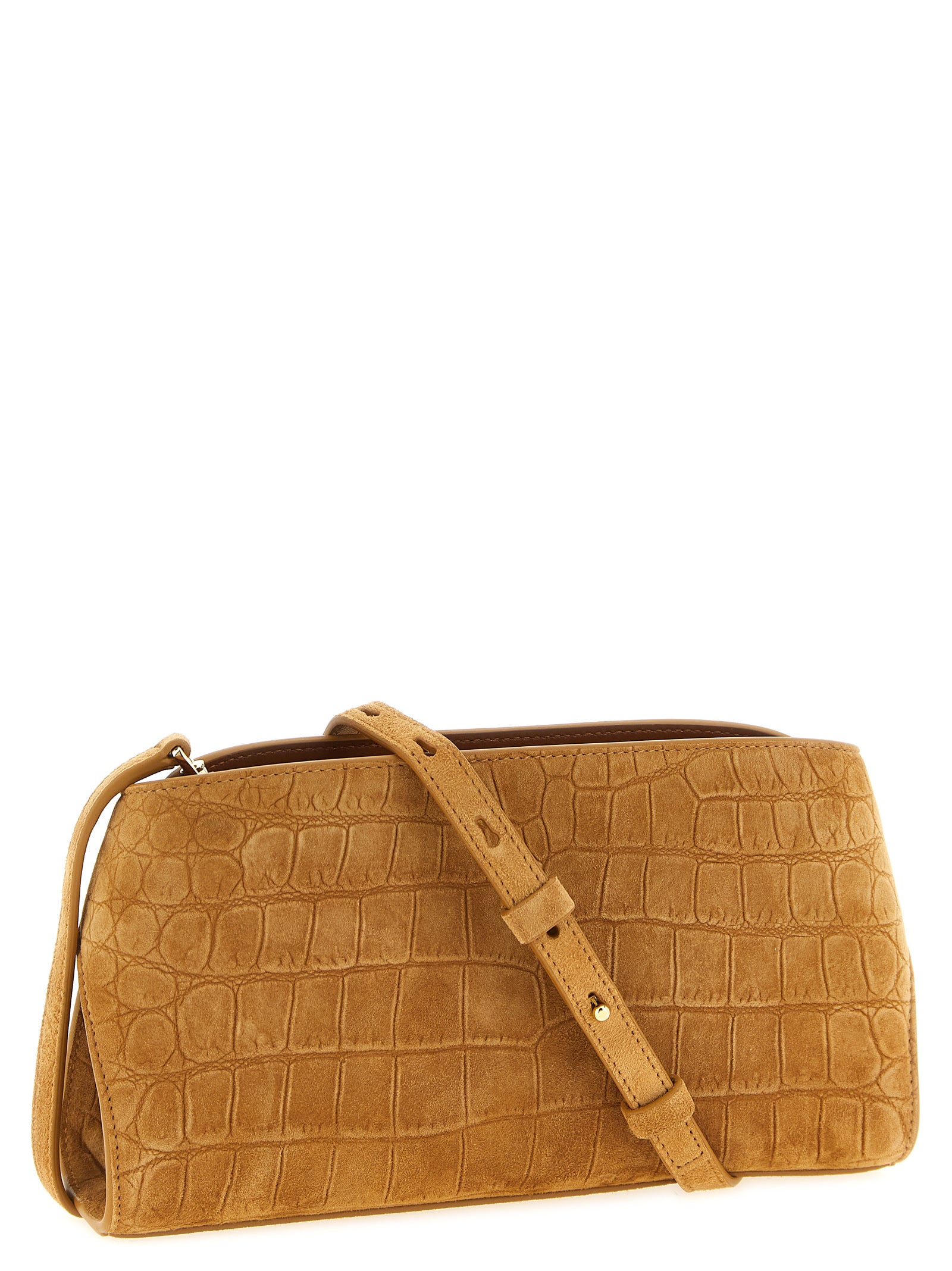 Hug mini crossbody bag Brown