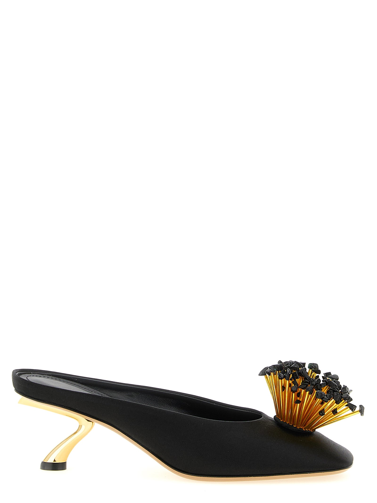 Safi mules Black Viscose Pumps