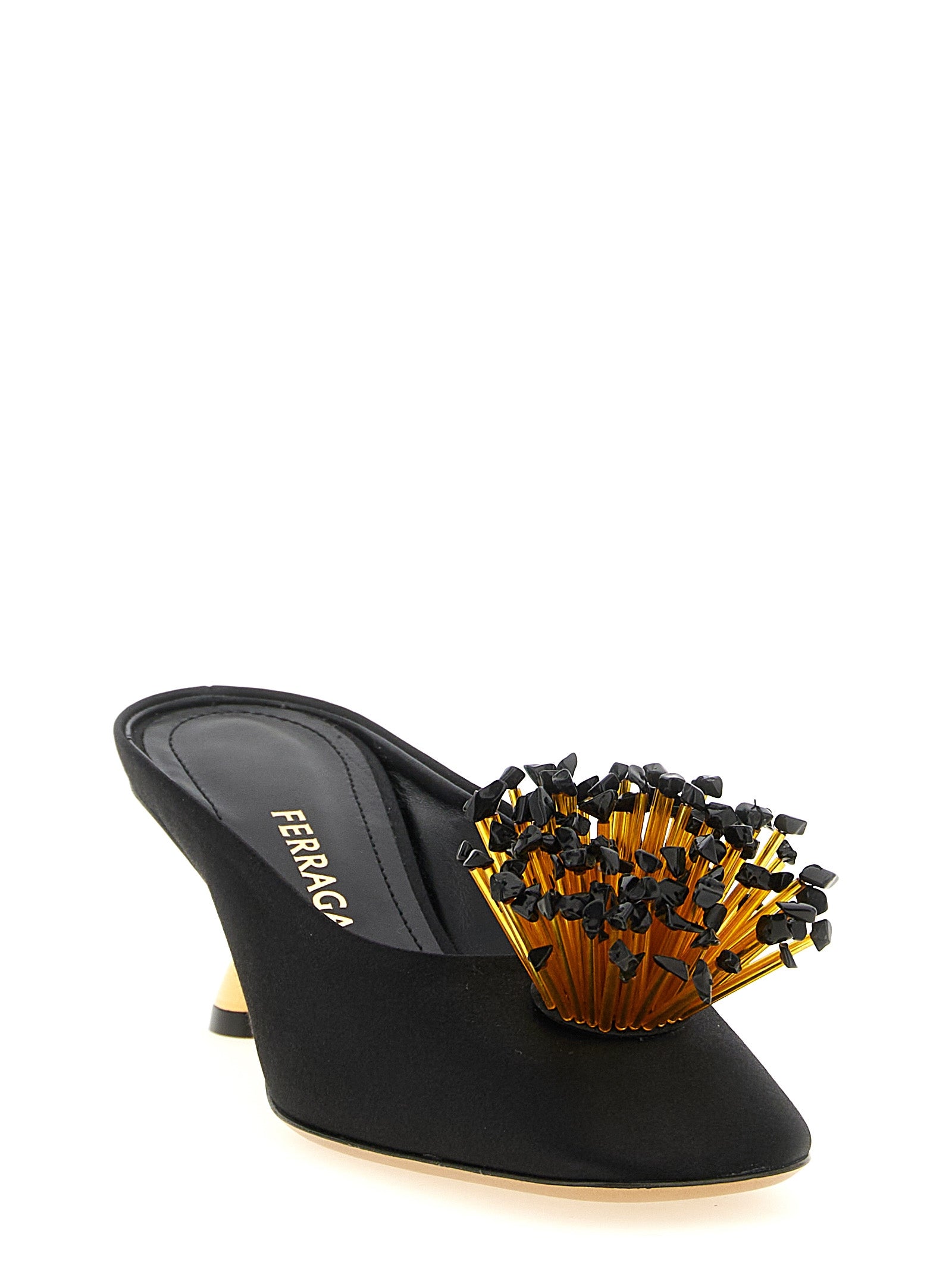 Safi mules Black Viscose Pumps