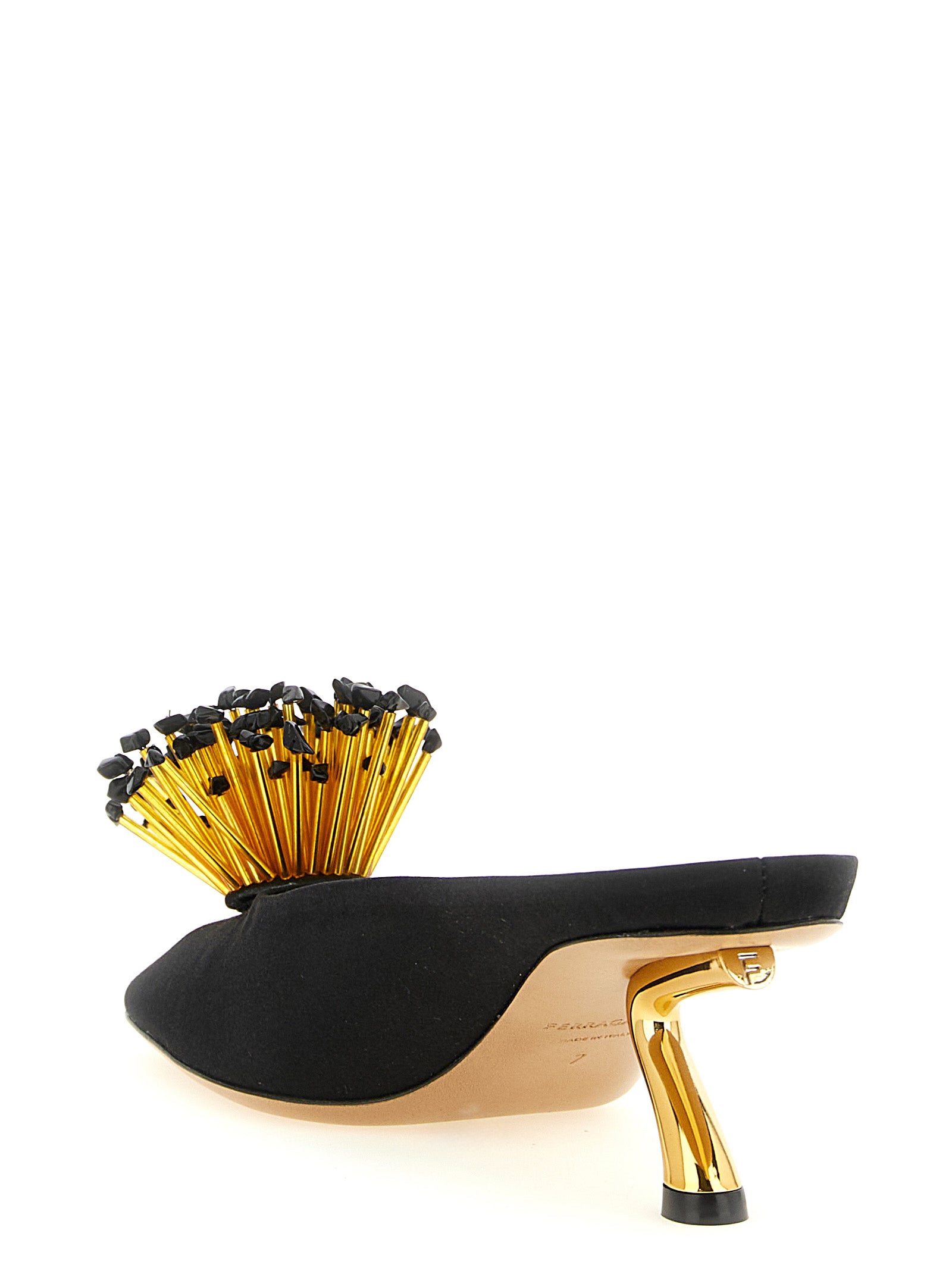 Safi mules Black Viscose Pumps