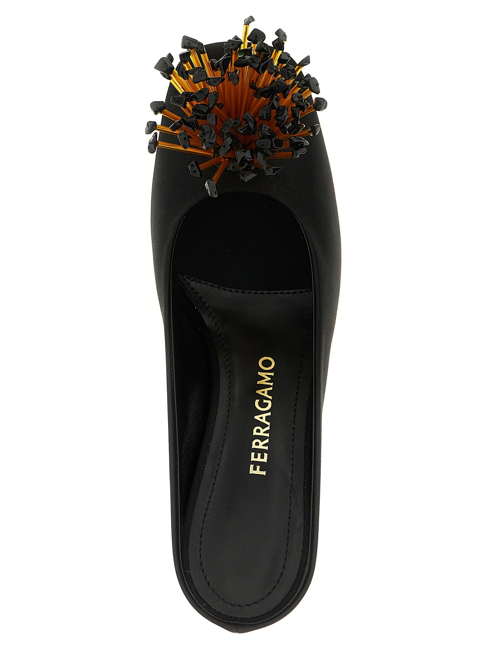 Safi mules Black Viscose Pumps