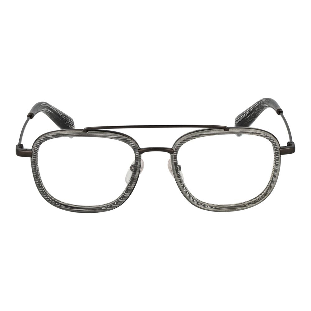 Gray Plastic Glasses (frames) Accessory